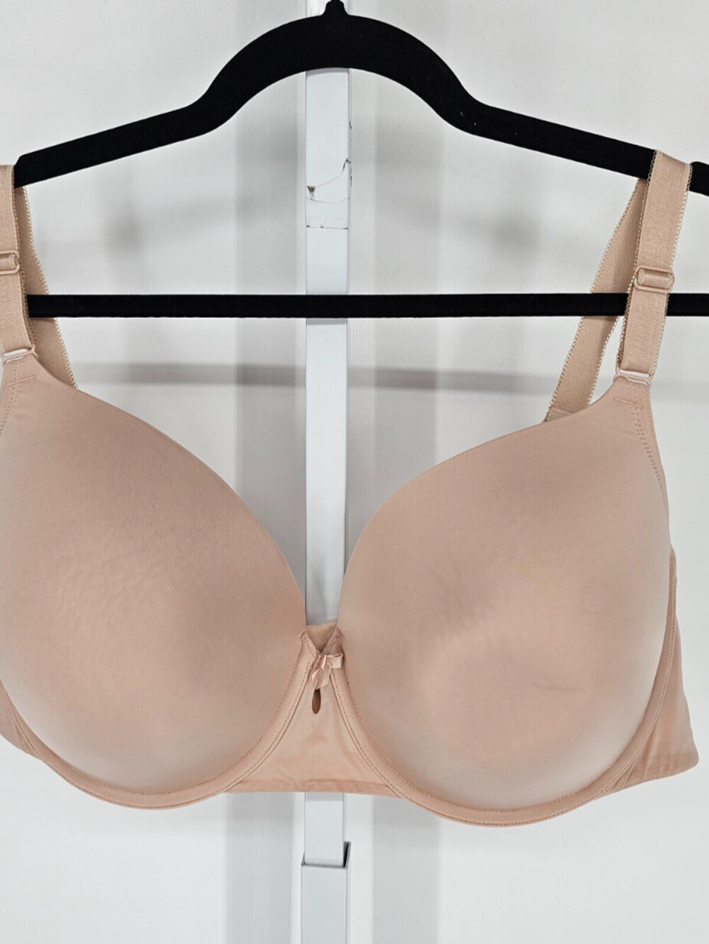 Torrid Curve Womens Sz 44DD Lightly Lined Classic T Shirt Bra Solid Beige